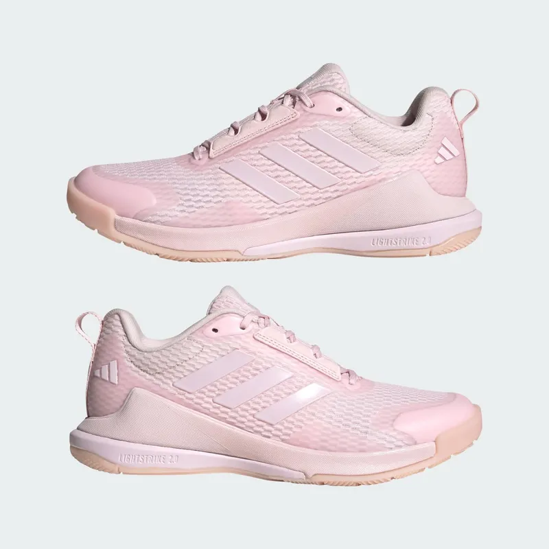 Adidas Novaflight 2 Indoor Distilled Pink / Distilled Pink / Distilled Pink (KJ9631)