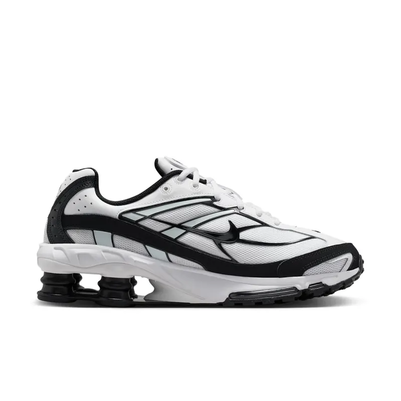 Nike Shox White/White/Black/Black (IO4296-100)