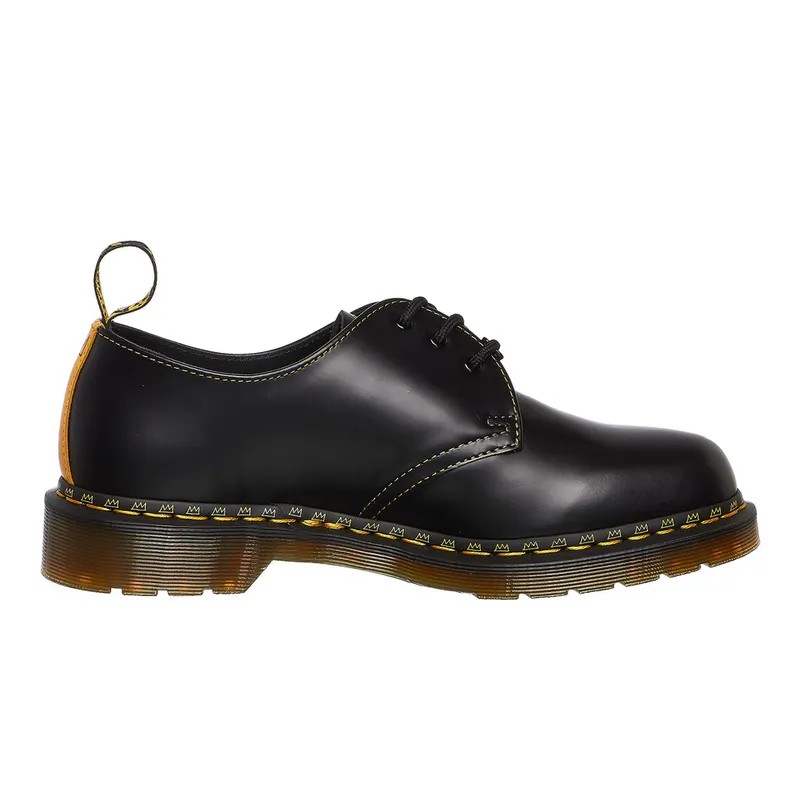 Dr. Martens 1461 Basquiat Backhand & Black Smooth & Yellow Smooth (27186001)