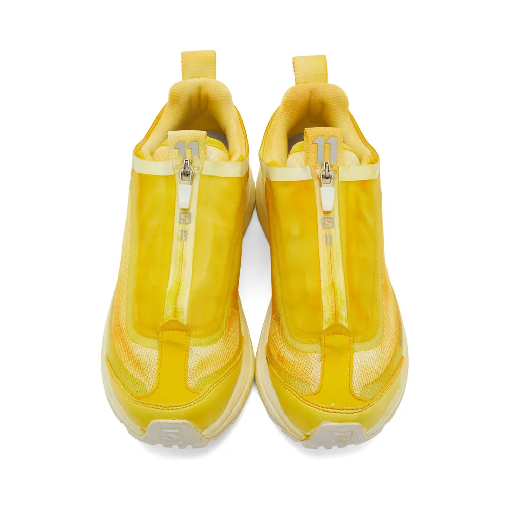 11 by Boris Bidjan Saberi Yellow Salomon Edition Bamba 2 Low (11xS 191)