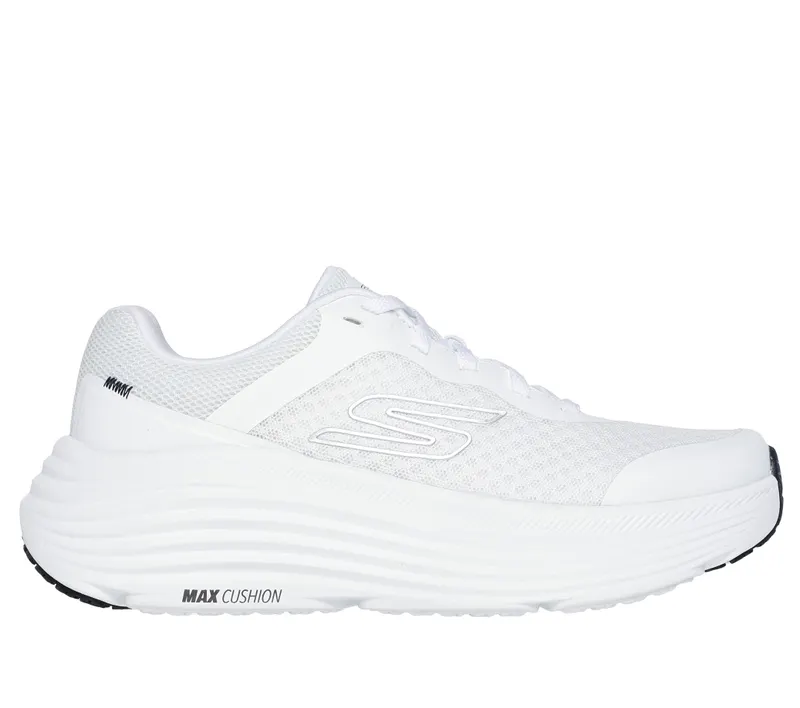 Skechers Max Cushioning Endeavour – White / Black – “White” (129470 WBK)