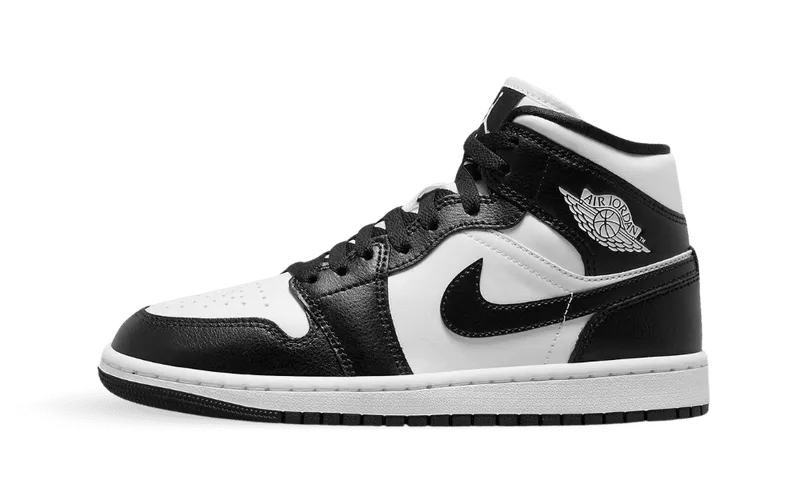 Nike Air Jordan 1 Mid Panda Black White (W) (DV0991-101)