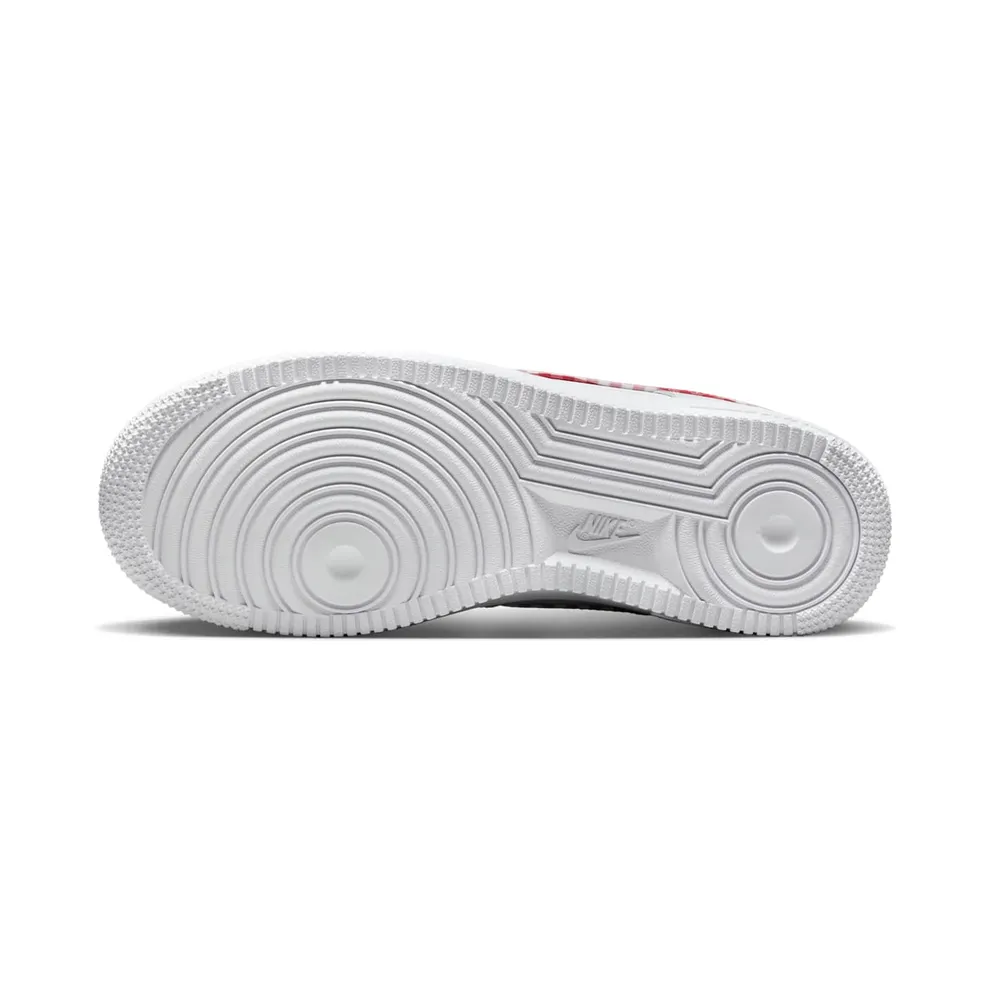 Nike Air Force 1 Low ’07 Essential White Mystic Red Gingham (DZ2784-101)