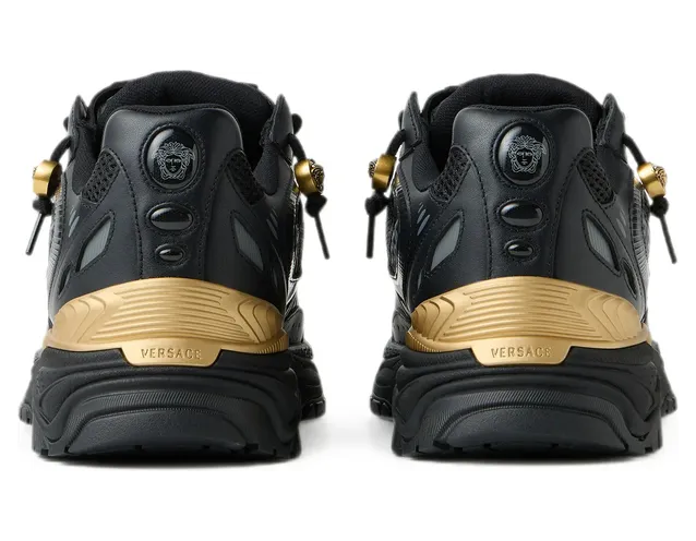 Versace Icaro Leather “Black” (1A19106 1026188 6BL5J) (4)