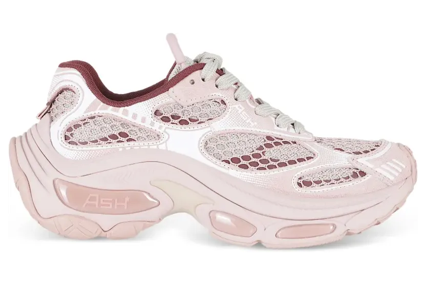 Ash Sneakers mit Schnürung – Rosa (DRAGON04098)