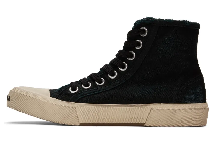 Balenciaga Black Paris Sneakers (688756 W3RC1) (3)