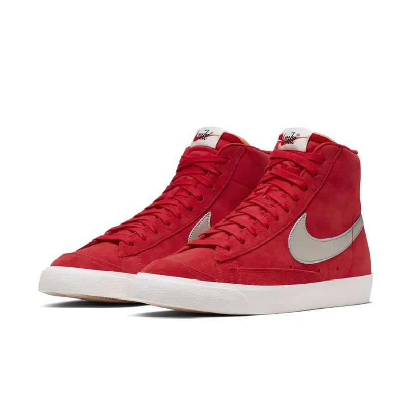 Nike Blazer Mid Vintage University Red University Red/Metallic Silver/White (CJ9693-600)