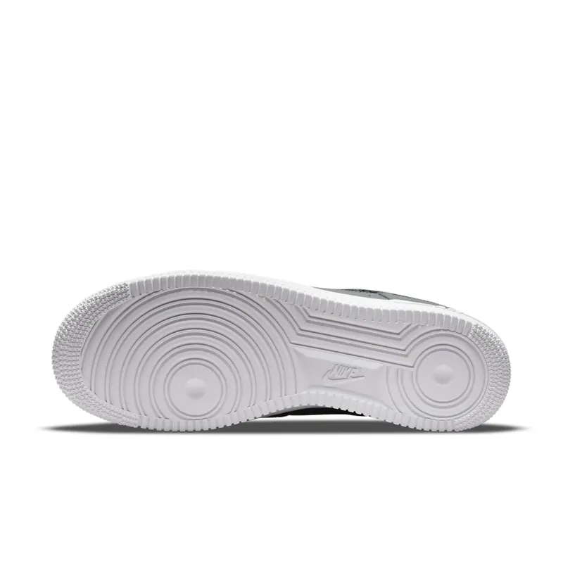 Nike Air Force 1 Low Grey Red Reflective Swoosh (DN4433-001)