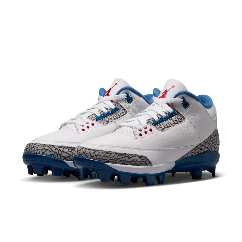 Air Jordan 3 MCS – “White / True Blue / Cement Grey / Fire Red” (FZ8627-101)