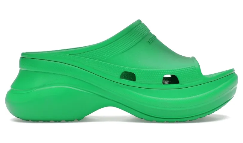 Balenciaga x Crocs Pool Slide Sandal Green (677386W1S8E3033)