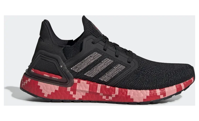 Adidas UltraBoost 2020 ‘Valentine’s Day’ Core Black/Glory Pink/Light Scarlet (EG0761)