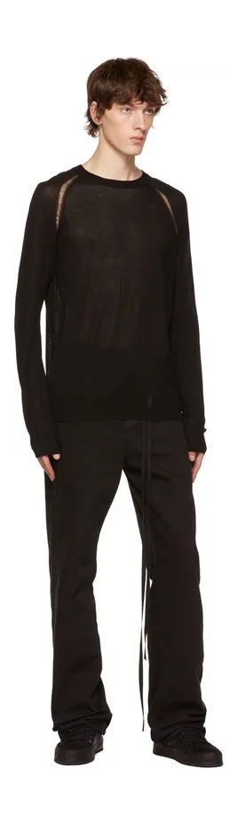 Ann Demeulemeester Black Renee Sneakers (2201-M-N02-285-099) (5)