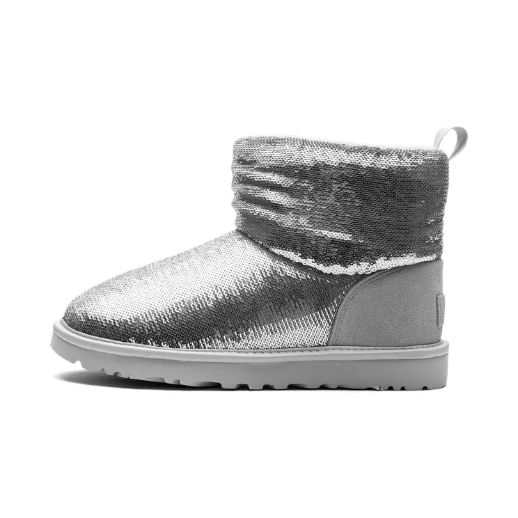 Ugg Classic Mini Boot “Mirror Ball Silver” (1151291-SLVR)