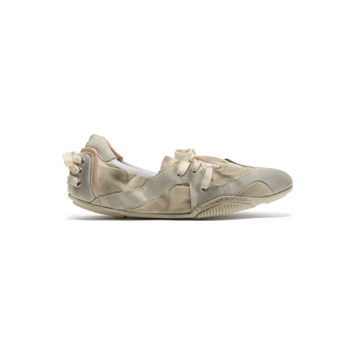 Acne Studios Schnürschuhe aus Wildleder “Grey” (AD0925)