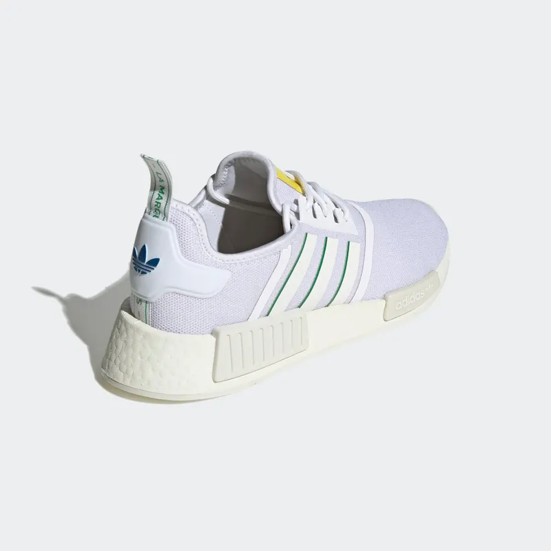 Adidas NMD_R1 Cloud White / Off White / Green (GX9885)