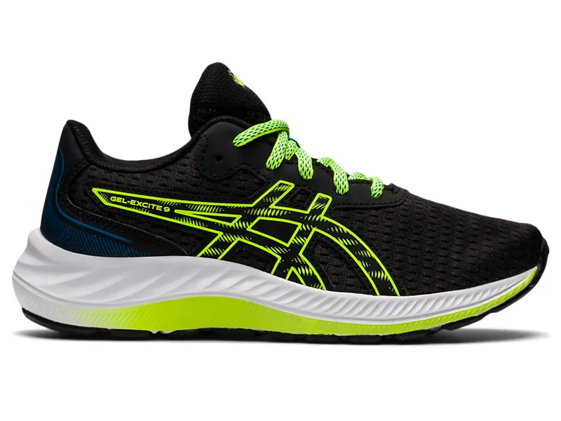 Asics GEL-EXCITE™ 9 GS Black/Hazard Green (1014A231.003)