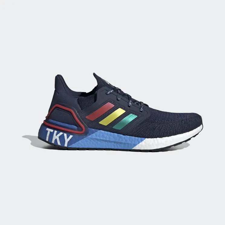 Adidas UltraBoost 20 ‘City Pack – Tokyo’ Collegiate Navy/Glory Red/Shock Yellow (FX7811)