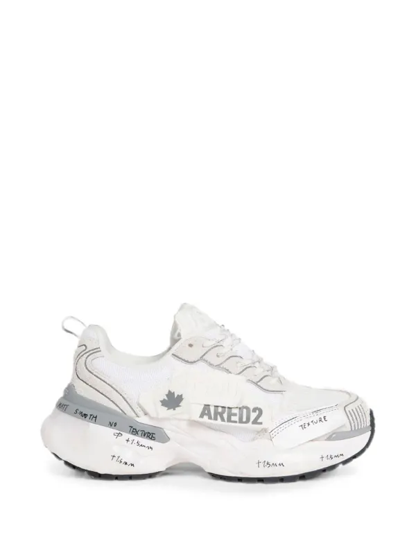 DSQUARED2 Faster Sneakers – Weiß (SNW046123809082)