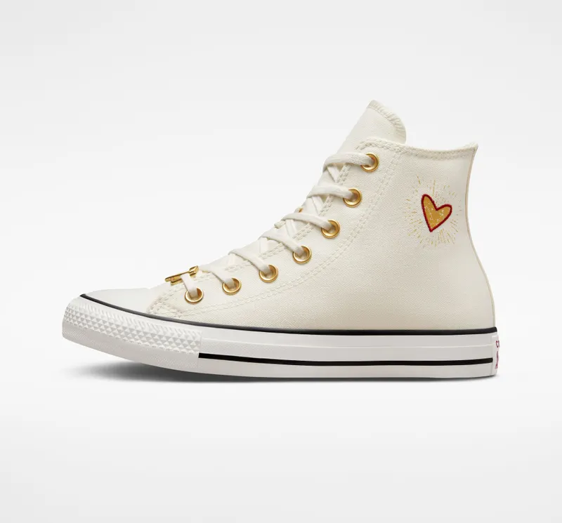 Converse Chuck Taylor All Star Hearts Vintage White/White