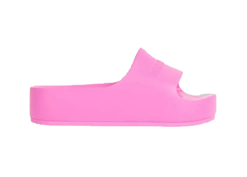 Balenciaga Chunky Slide Fluo Pink (W) (654315W1S895000)