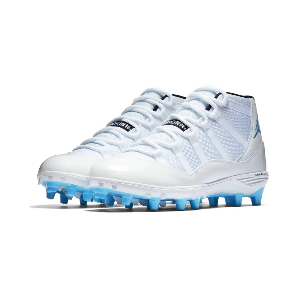 Jordan 11 Retro Cleat Columbia White/University Blue-Black (AO1561-117)