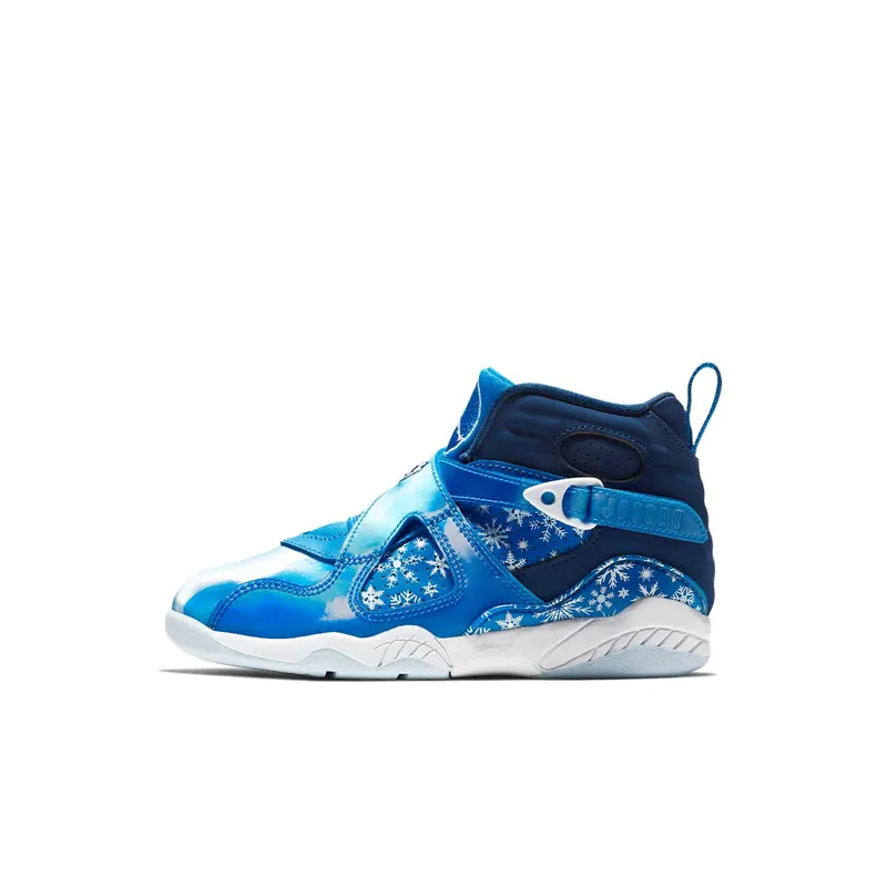 Jordan  8 Retro Snow Blizzard (PS) Cobalt Blaze/Blue Void-White (305369-400)