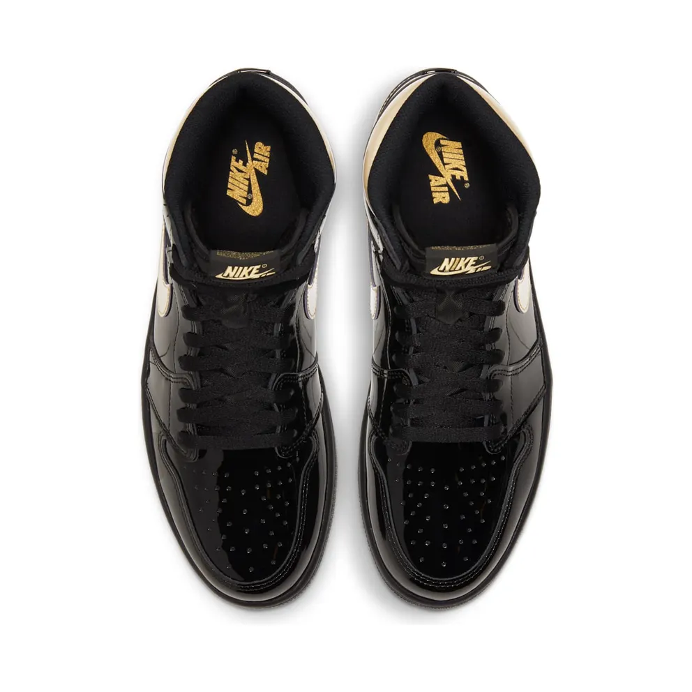 Jordan 1 Retro High Black Metallic Gold (2020) Black/Black-Metallic Gold (555088-032)