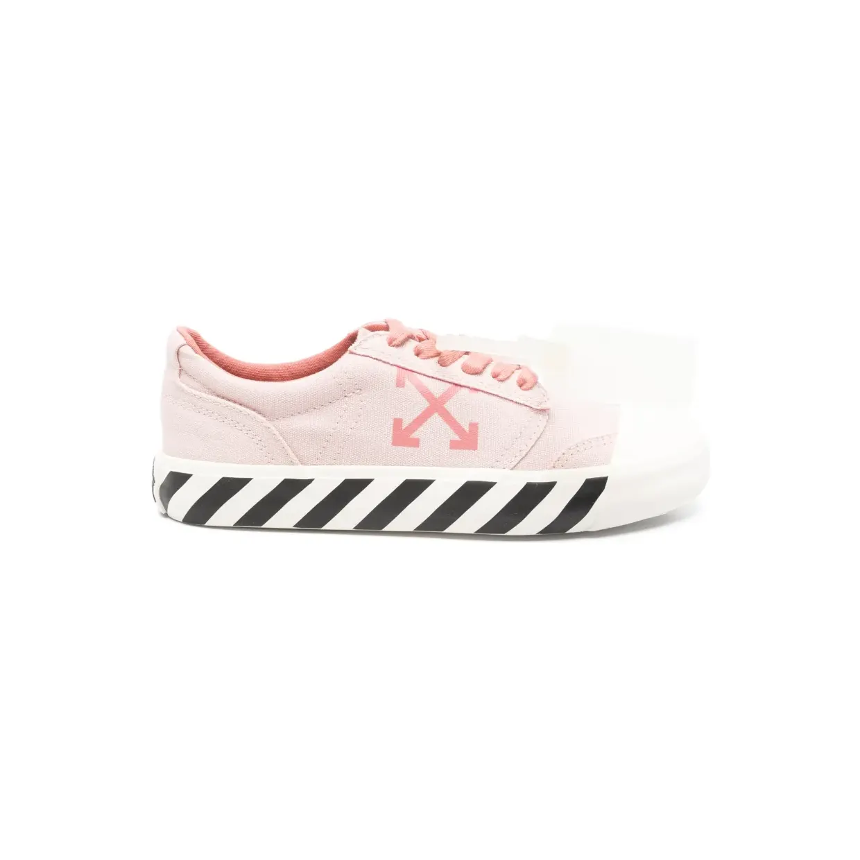 Off-White Low-top met Arrow-print “Pink” (OWIA28QS26FAB002214D)