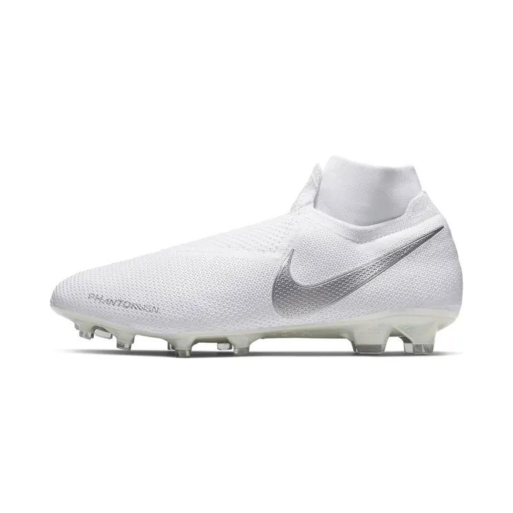 Nike Phantom Vision Elite DF FG Nuovo “White / Metallic Platinum” (AO3262-100)
