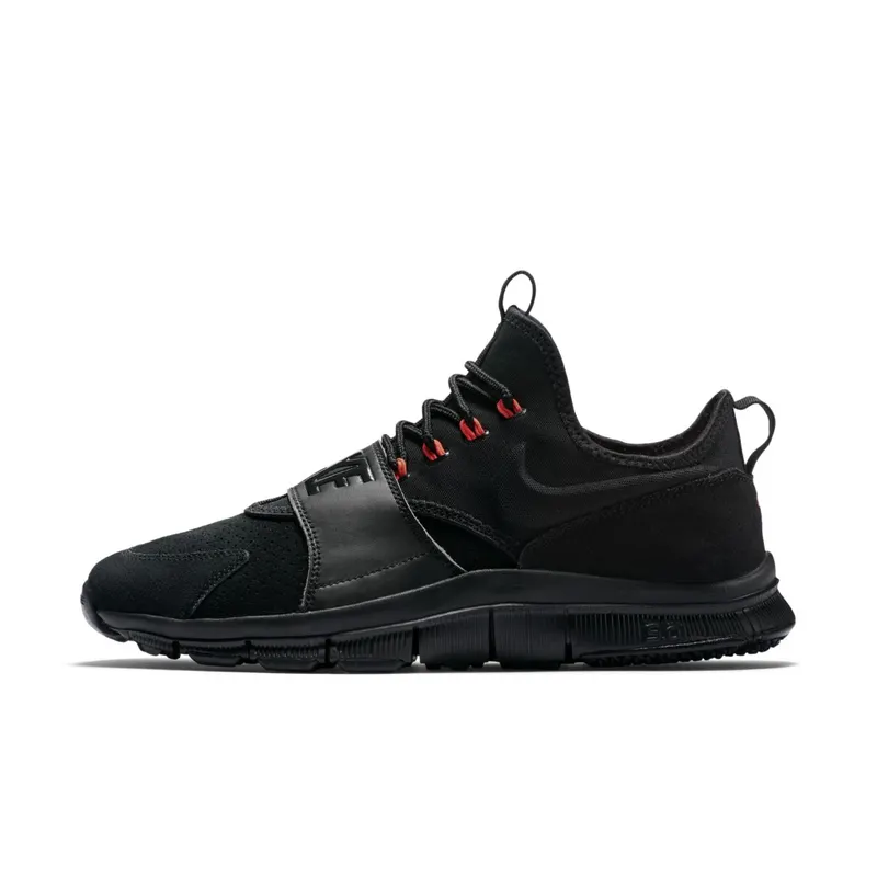 Nike  Free Ace Lthr Black Black-Hyper Orange Black/Black-Hyper Orange (749627-001)