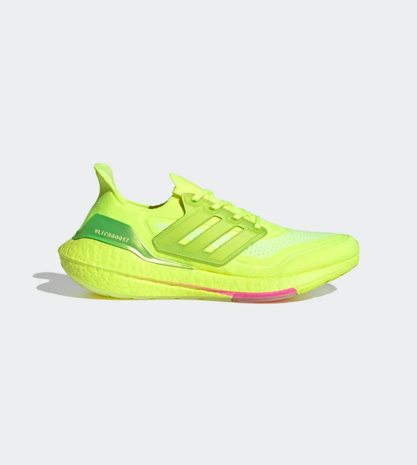 adidas Ultraboost 21 Solar Yellow / Solar Yellow / Screaming Pink (FY0848)