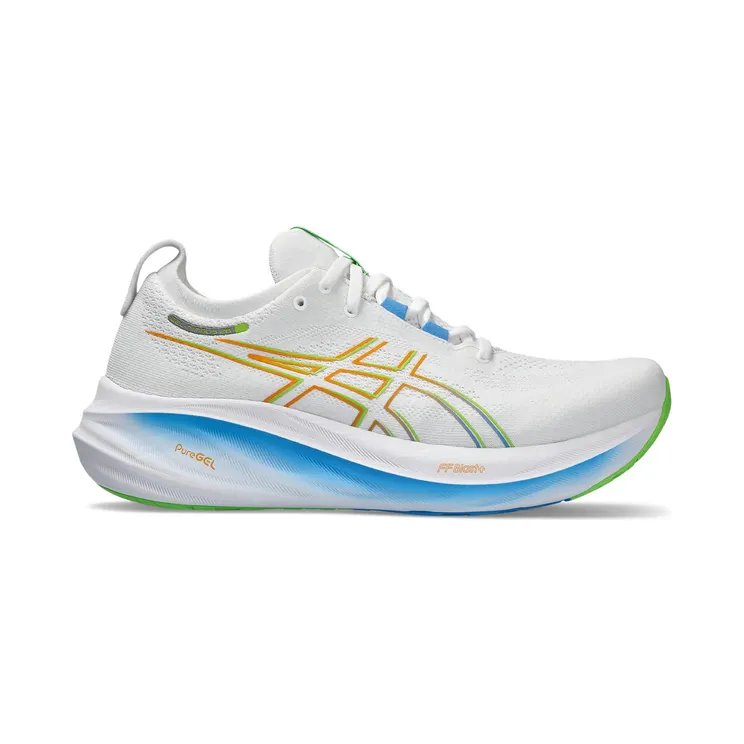 ASICS Gel-Nimbus 26 White Waterscape Lime (1011B794-100)