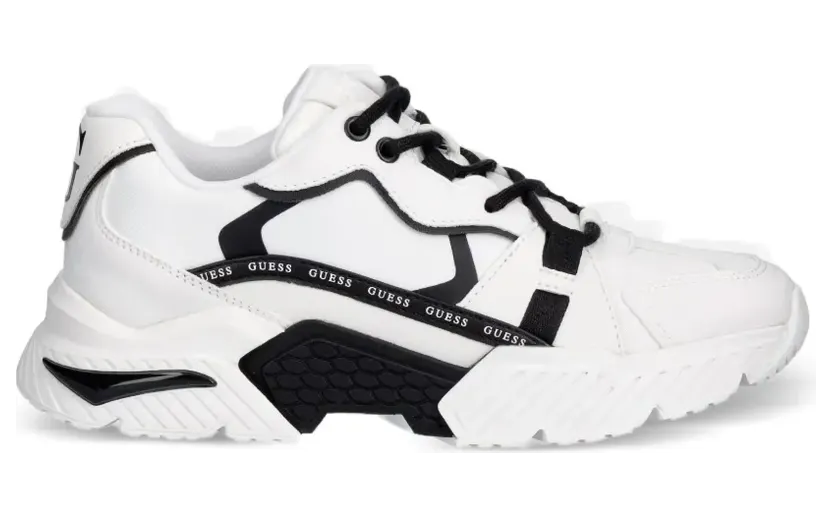 GUESS USA Ciesta sneakers met logoband – Wit (FLJCR6ELE12)