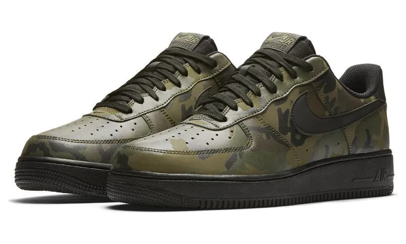 Nike Air Force 1 Low Reflective Woodland Camo