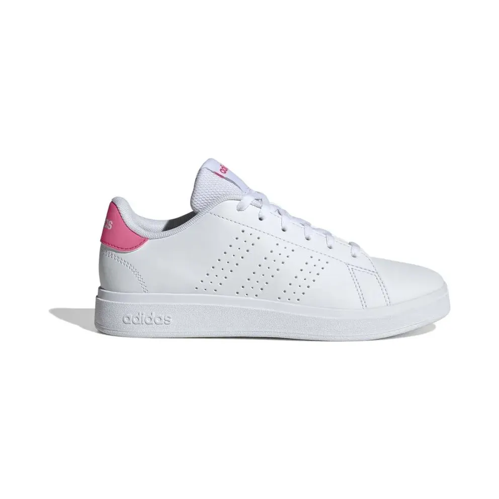 Adidas Advantage Ftwr White / Ftwr White / Real Pink (KJ4247)