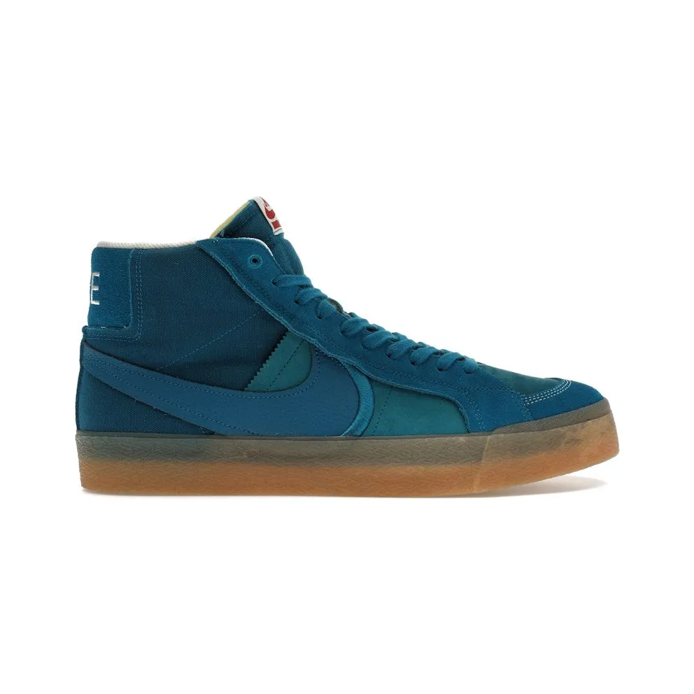 Nike SB Zoom Blazer Mid PRM Plus Green Abyss Gum (DV5468-300)