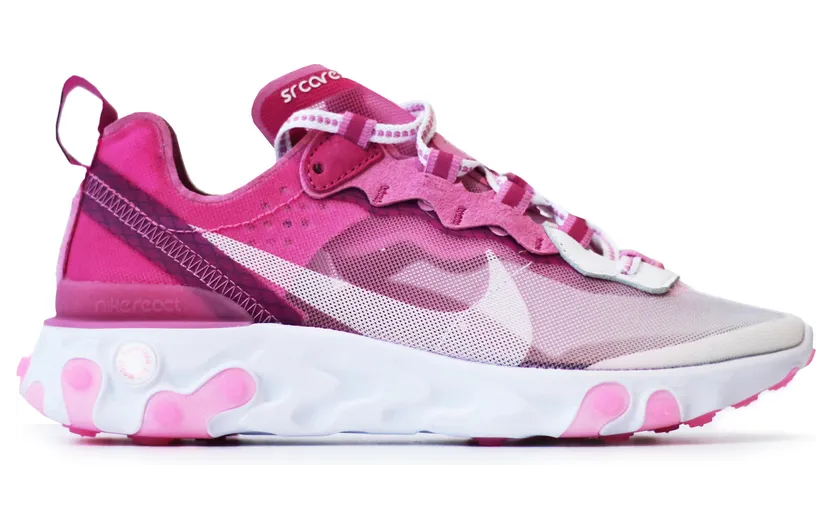 Nike React Element 87 Sneakerroom Breast Cancer Awareness White