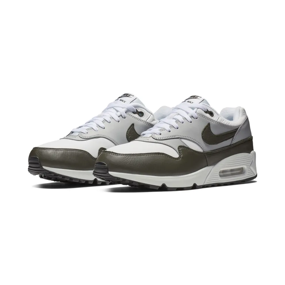 Nike Air Max 90/1 White Cargo Khaki White/Cargo Khaki-Black (AJ7695-107)