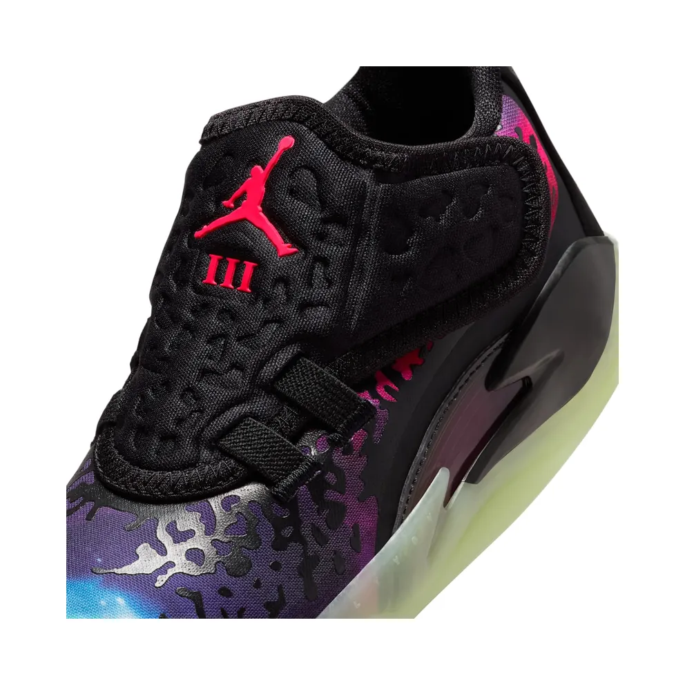 Jordan Zion 3 Black Vivid Purple Barely Volt Solar Red (DV3870-006)