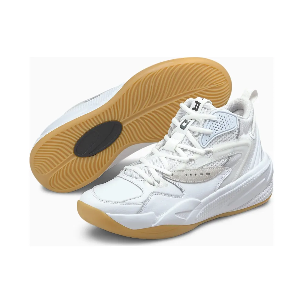 Puma Dreamer 2 Mid Clean Basketball Shoes White (19506503)