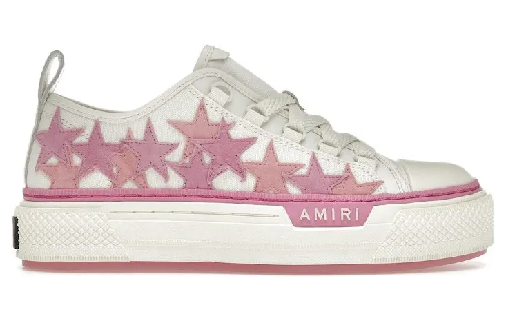 AMIRI Star Low White Pink (PS23WFS007 109)