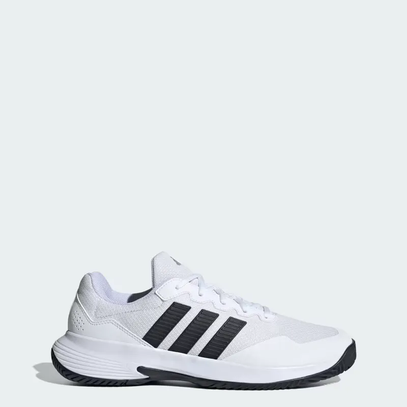 adidas Gamecourt 2 White Black Silver Metallic (KI0781)