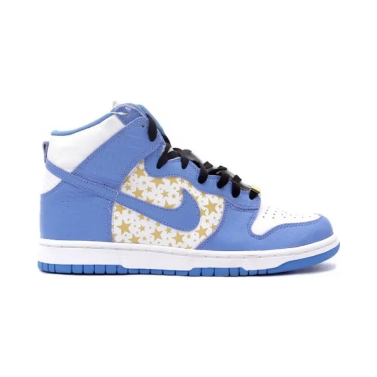 Nike Supreme x Dunk High Pro SB ‘Blue’ White/University Blue (307385-141)