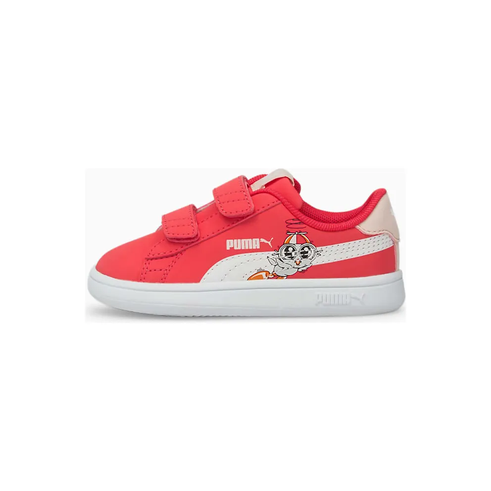 Puma Smash v2 Lil V Babys’ Pink/White (38090503)