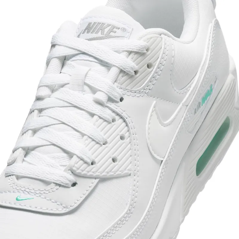 Nike Air Max 90 “White Hyper Turquoise” (IB7680-101)