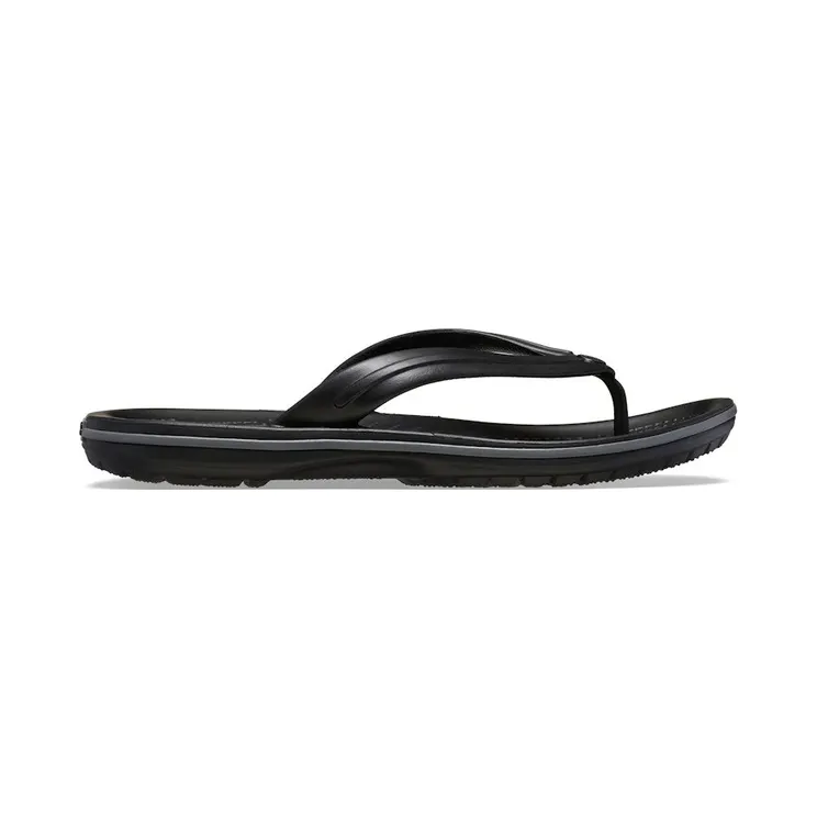 Crocs Crocband Flip Flop Sandal Black Slate Grey (11033-0DD)