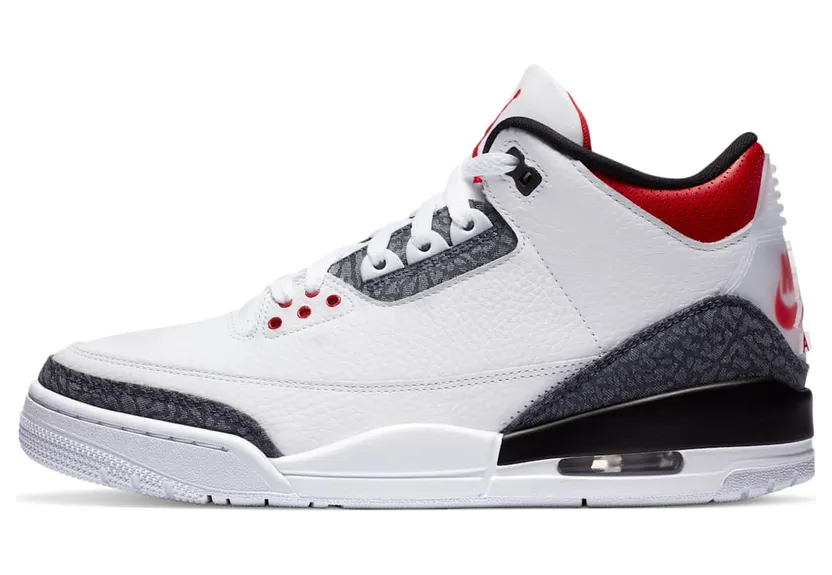 Air Jordan 3 Retro SE “White / Black / Fire Red” (CZ6431-100)