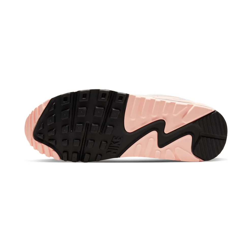 Nike Air Max 90 White Barely Rose (W) White/Barely Rose-Crimson Tint-Platinum Tint (CT1030-101)