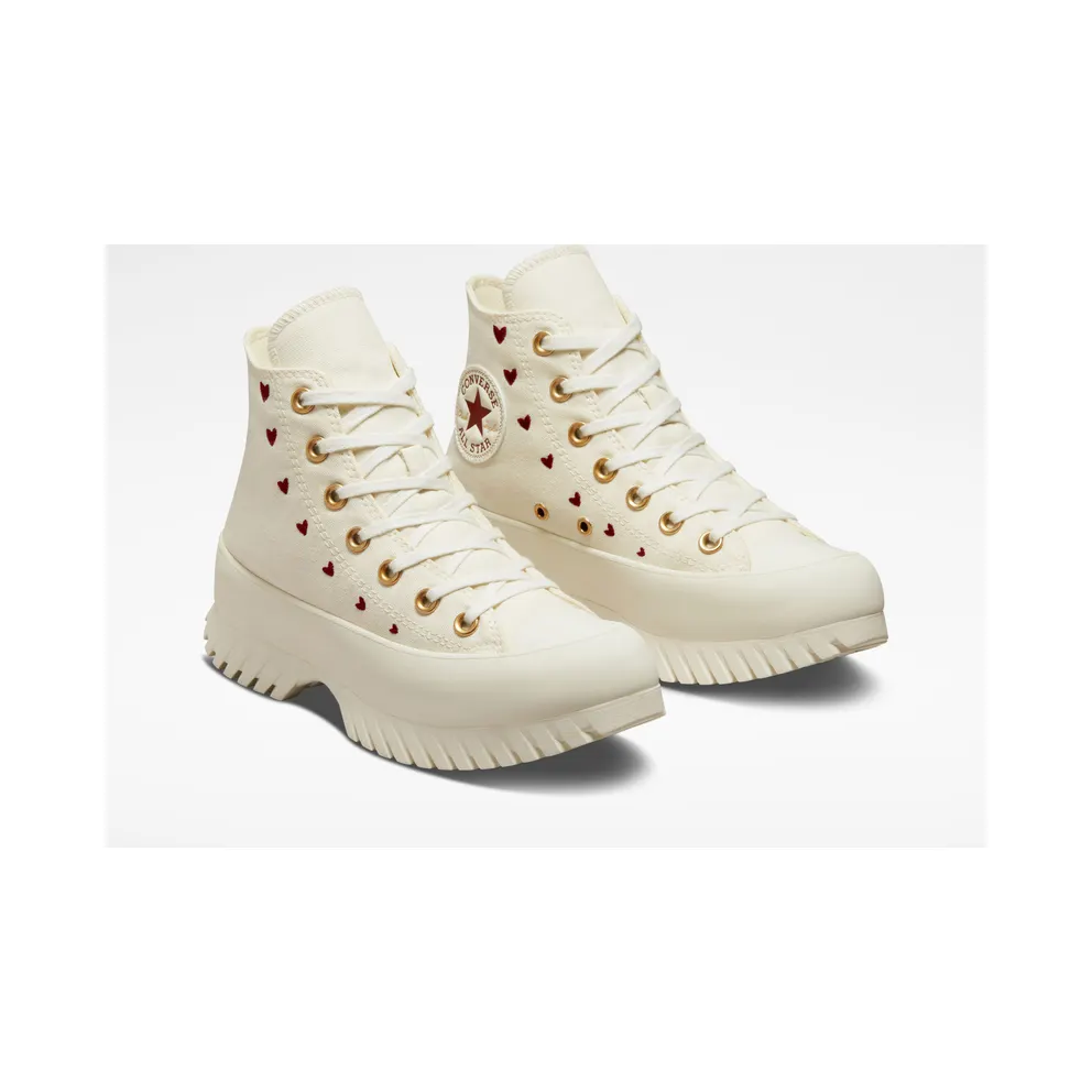 Converse Chuck Taylor All Star Lugged 2.0 Platform Hearts Egret/soft Dune