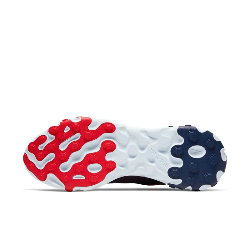 Nike React Element 55 New England Patriots College Navy/White-Silver-University Red (CK4883-400)